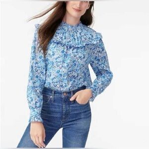 J. Crew Smocked Popover Top in Liberty®
Elysian Day Floral